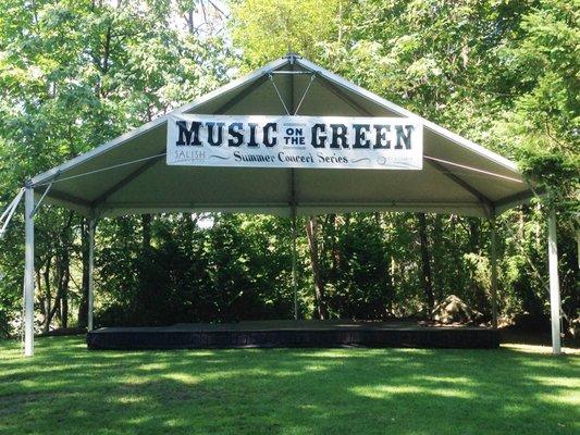 30x15 Bandshell. The perfect tent for concerts and performances.