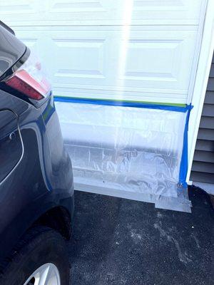 Air Flow: (For Added Ventilation & Faster Drying, These Folks Created A Shield To Prevent Critters & Such Not Enter The Garage)