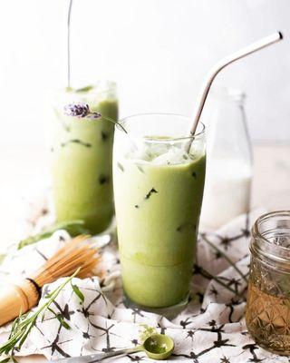 Lavender matcha