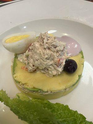 Causa Limena (tuna)