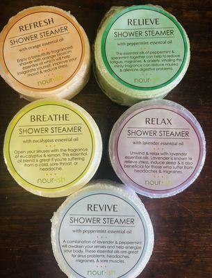 Shower steamers