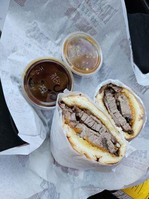 Brisket sandwich