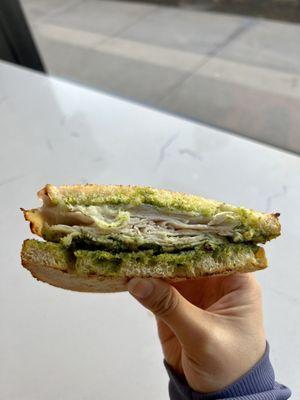 Turkey Pesto Panini ($10) - pretty decent sandwich