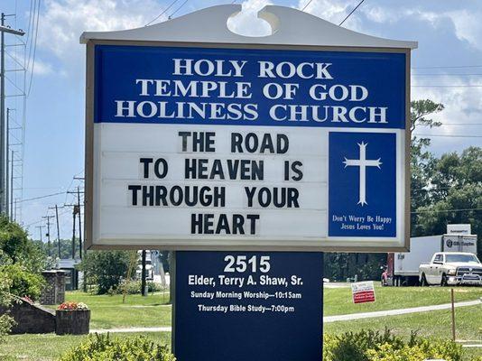 Holy Rock Temple of God Holiness Church