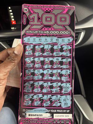 Winning Scratchers from Emeryville Market!!!