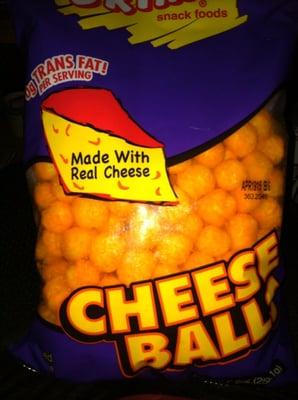 This is the BEST kept secret for cheese snack lovers!!!  Big bag for a dollar and the shelves show it!