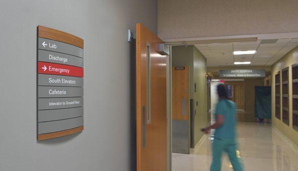 Henry Medical Center Interior Signage