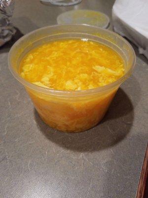 Egg drop soup