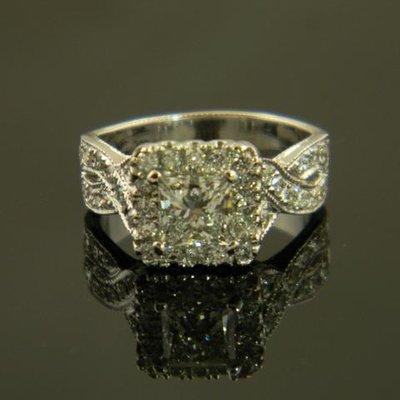 Princess Cut Engagement Ring