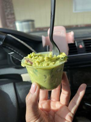 First food of the day. Love  their Guac