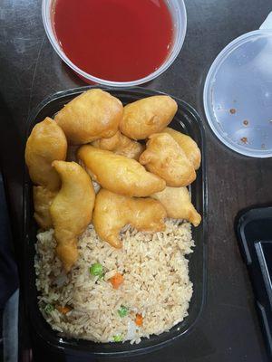 Sweet Sour Chicken Plate