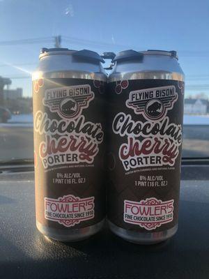 Their newest beer is the Chocolate Cherry Porter. Come take a sip.