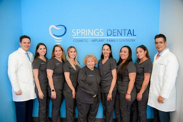 OUR STAFF AT SPRINGS DENTAL