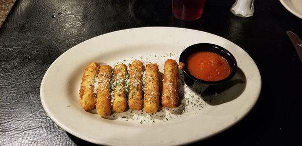 Cheese sticks. $9.95