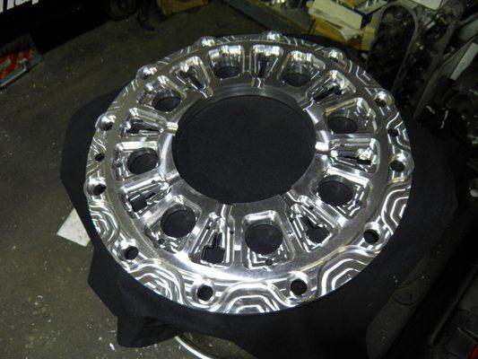 Performance pressure plate for Semi sled pulling truck!