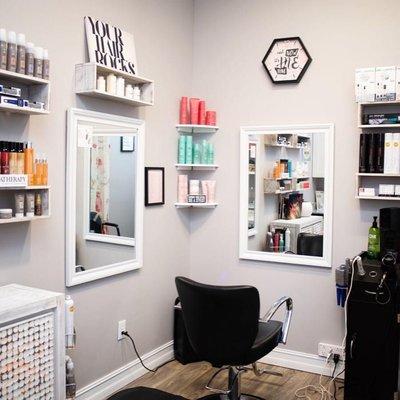 Hair For You Salon located inside SalonPlex at the Surfside Shops Suite 29.