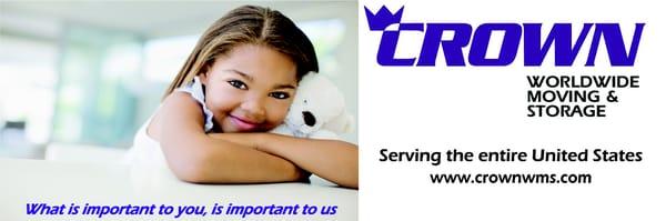 Crown Worldwide Moving and Storage - What is important to you, is important to us.