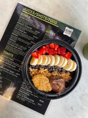 Innocent Pleasure Acai Bowl