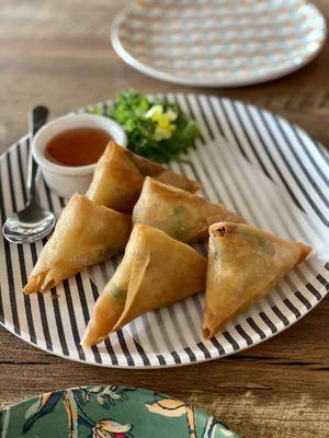 Pyramid Spring Rolls