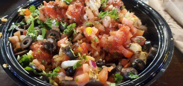 Chicken burrito bowl