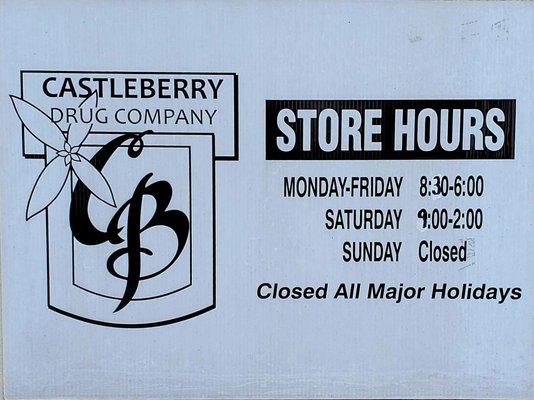 Store hours