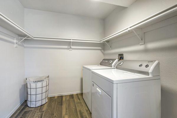 Laundry Room with Washer and Dryer