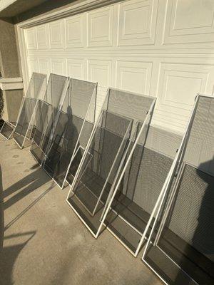 Window Screen Cleaning