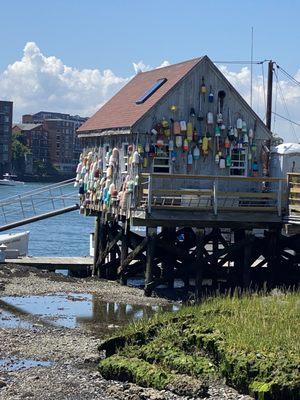 I suppose this is the actual buoy shack!