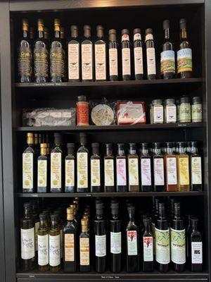 Many local olive oils from award-winning  "Mom and Pop" small olive oil producers created with love