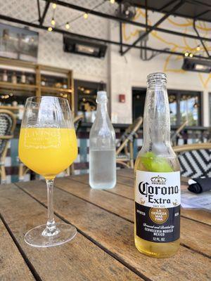 Mimosa and corona