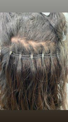 The Hair Shop Beaded weft