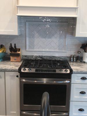 Gorgeous backsplash