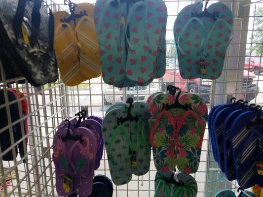 $1 beach sandals