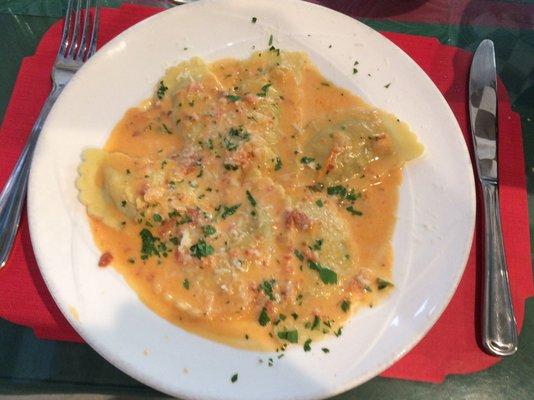 Utica's famous ravioli greens!!