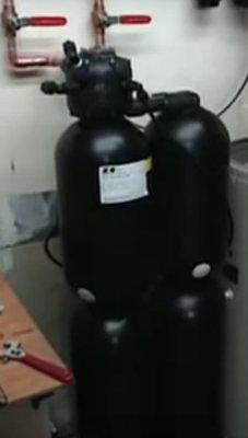 Whole house water softener system installed in Modesto, CA