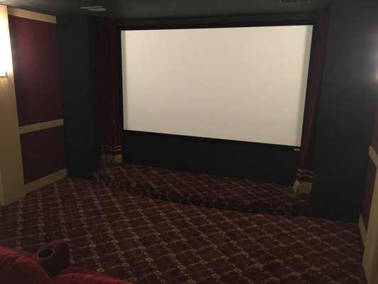 Theater Room After Picture