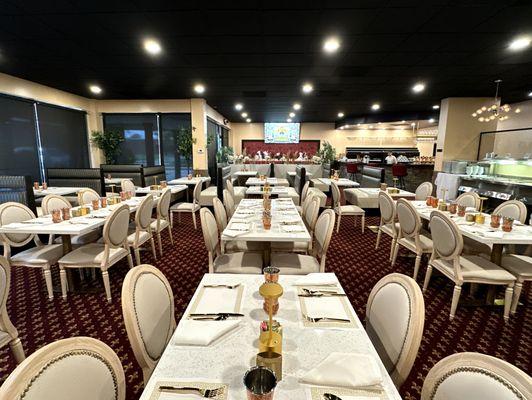 Dining Area (Buffet Bar on the Right)