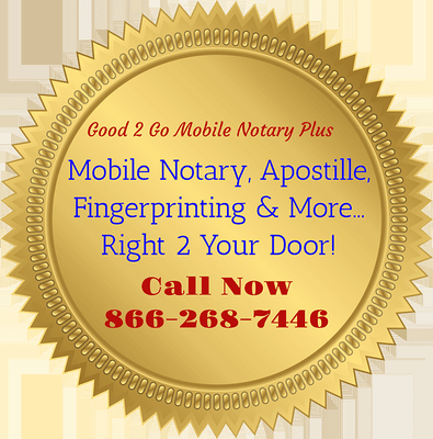 Good 2 Go Mobile Notary Plus