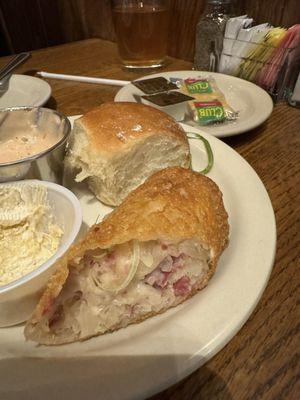 Reuben Egg Rolls