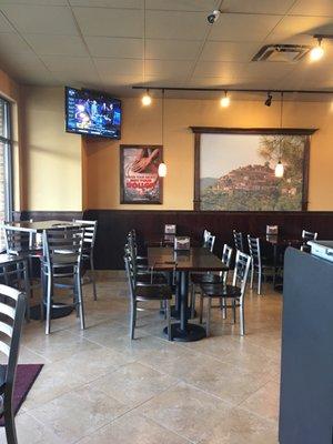 Nice clean dining area