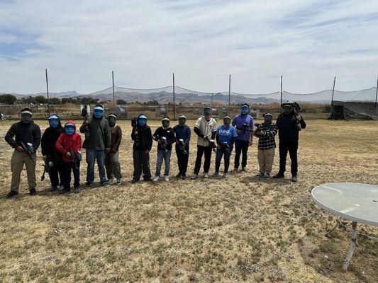 Hollister Paintball shooting