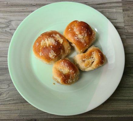 The Best Garlic Knots Ever (Minus 2...changing tires is hard work!)