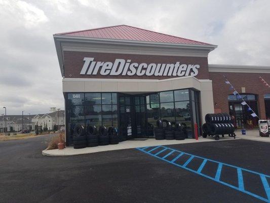 Tire Discounters on 15401 Greenfield Drive in Athens