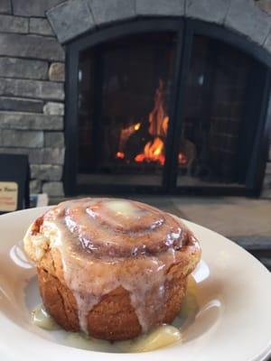 The ooey gooey cinnamon roll!