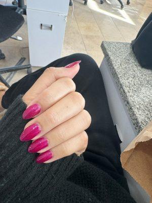 I love my nails, good color,good service,friendly and clean   I love it