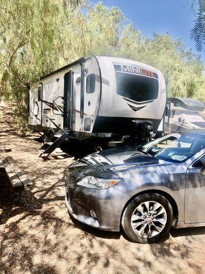 First rv park campground for our new for us rv. Clean park.