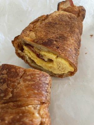 Bacon Meat, Egg & Cheese Croissant