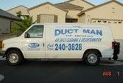 Duct Man of Nevada service van