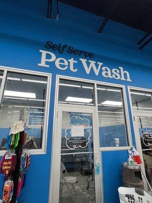 Self service pet wash