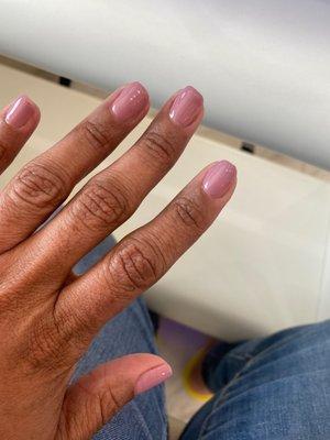 Perfect spring/summer color on hands that needed it BADLY!